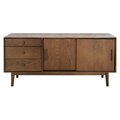 Safavieh Tomas Mid-Century Media Stand, Medium Oak SFV2113C